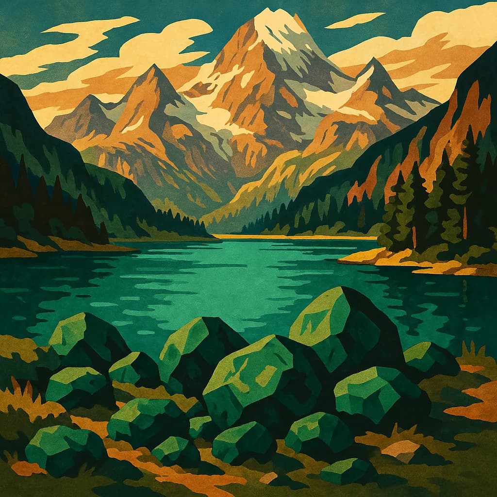 Emerald sites
