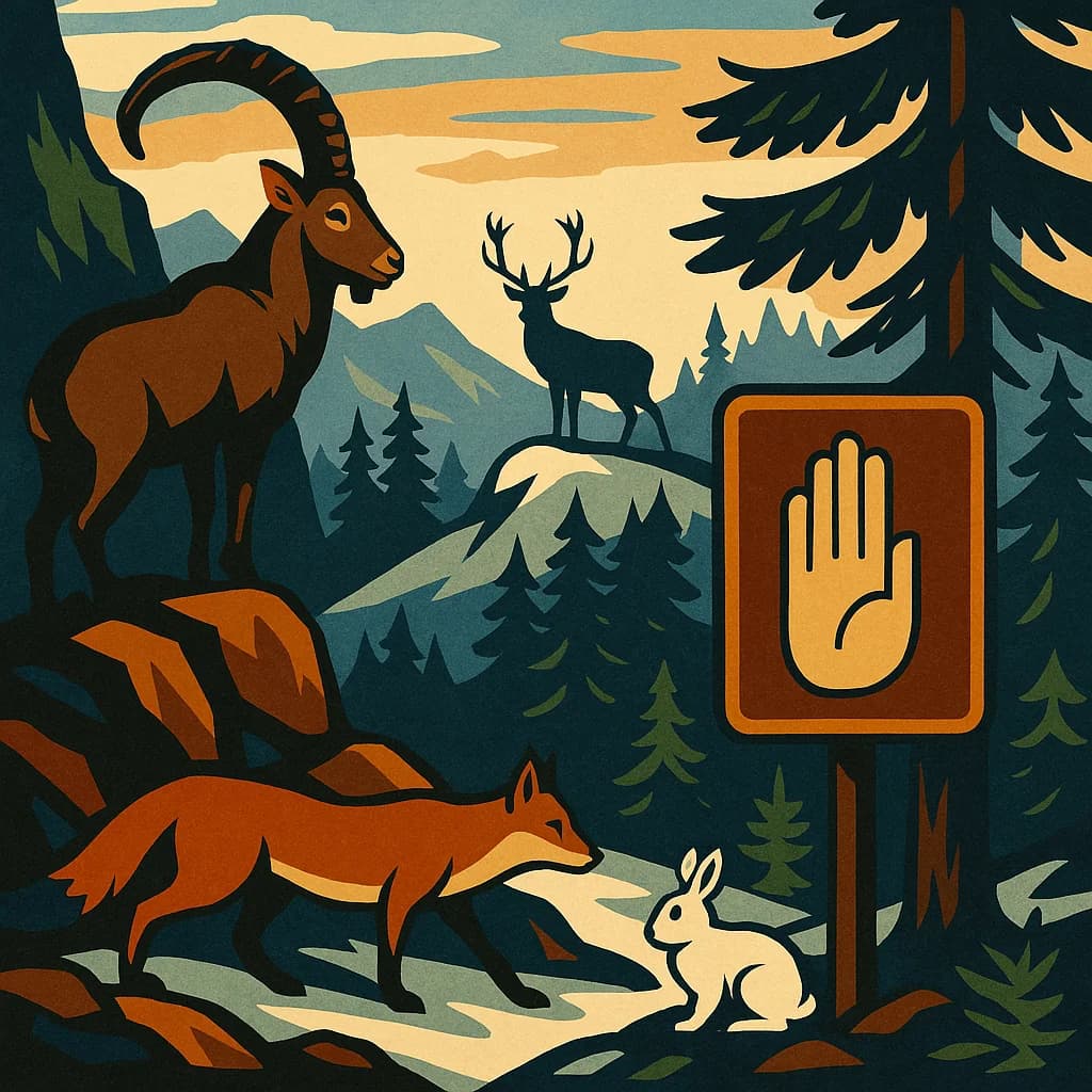 Designated wildlife areas