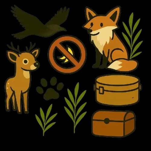6. Respektiere Wildtiere